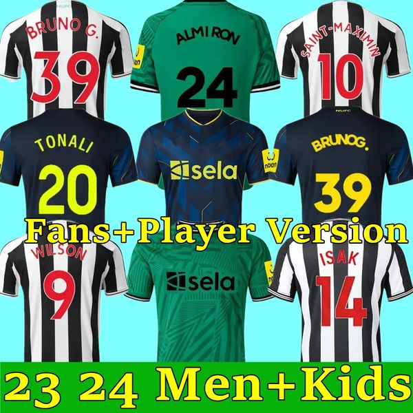 23 24 bruno g. soccer jersey wood 2023 2024joelinton wilson shelvey almiro 2023 away black trippier football shirts maximin men kit kids equ, Black;yellow
23 24 bruno g. soccer jersey wood 2023 2024joelinton wilson shelvey almiro 2023 away black trippier football shirts maximin men kit kids equ, Black;yellow
