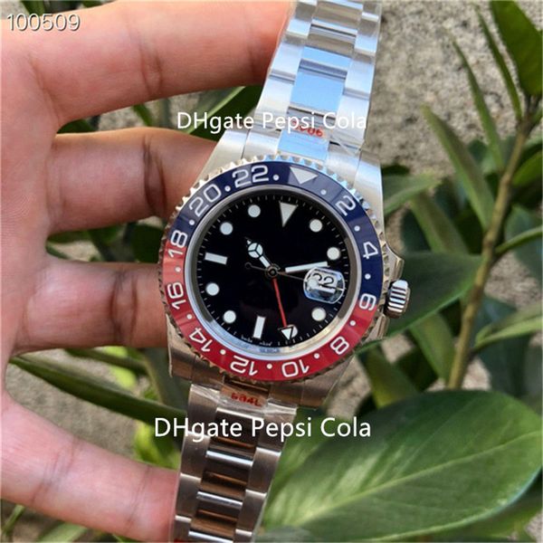 41mm men's watches 126710 2813 movement automatic mechanical watch sapphire glass ceramic ring 904l luminous waterproof wristwatches, Slivery;brown
41mm men's watches 126710 2813 movement automatic mechanical watch sapphire glass ceramic ring 904l luminous waterproof wristwatches, Slivery;brown