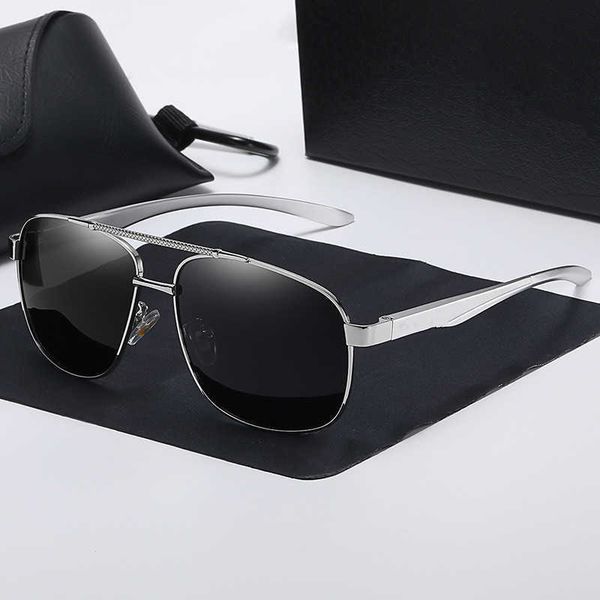 2023 new aluminum magnesium fashion box sunglasses men's driver's mirror 1046 polarized glasses, White;black
2023 new aluminum magnesium fashion box sunglasses men's driver's mirror 1046 polarized glasses, White;black