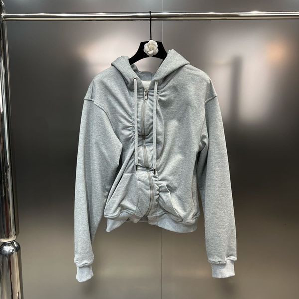 women's hoodies sweatshirts borvemays autumn pleated sweatshirt casual loose street hooded collar long sleeve stand solid color simple, Black
women's hoodies sweatshirts borvemays autumn pleated sweatshirt casual loose street hooded collar long sleeve stand solid color simple, Black