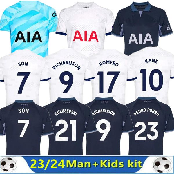 kulusevski kane son soccer jersey 2023 2024 tottenhamn richarlison hojbjerg spence perisic dier 23/ 24 lucas romero football shirts spurs me, Black;yellow
kulusevski kane son soccer jersey 2023 2024 tottenhamn richarlison hojbjerg spence perisic dier 23/ 24 lucas romero football shirts spurs me, Black;yellow