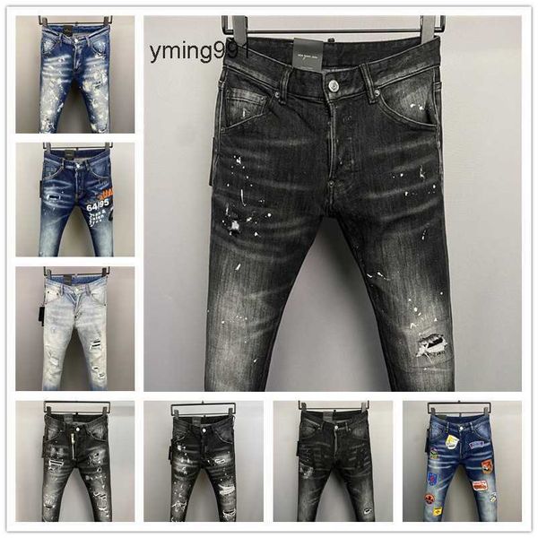 2023 new arrivals d2 mens luxury purple designer denim jeans holes trousers dsquare jeans coolguy biker pants mens clothing 2#033, Blue
2023 new arrivals d2 mens luxury purple designer denim jeans holes trousers dsquare jeans coolguy biker pants mens clothing 2#033, Blue