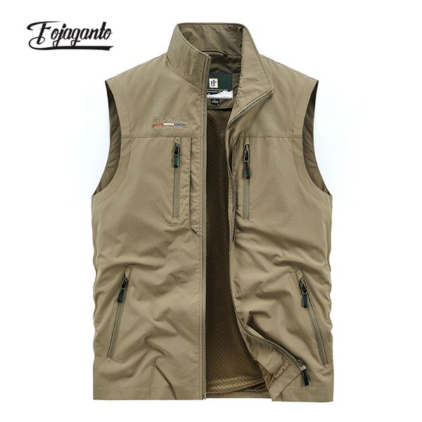 men's vests fojaganto leisure vest solid color tooling style waistcoat thin fishing hiking multipocket casual loose for men 230826, Black;white
men's vests fojaganto leisure vest solid color tooling style waistcoat thin fishing hiking multipocket casual loose for men 230826, Black;white