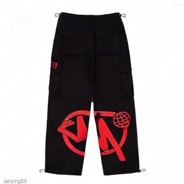 men's pants minus two cargo harajuku minustwo casual loose punk rock straight wide leg trouser streetwear y2k pant retro street trend o, Black
men's pants minus two cargo harajuku minustwo casual loose punk rock straight wide leg trouser streetwear y2k pant retro street trend o, Black