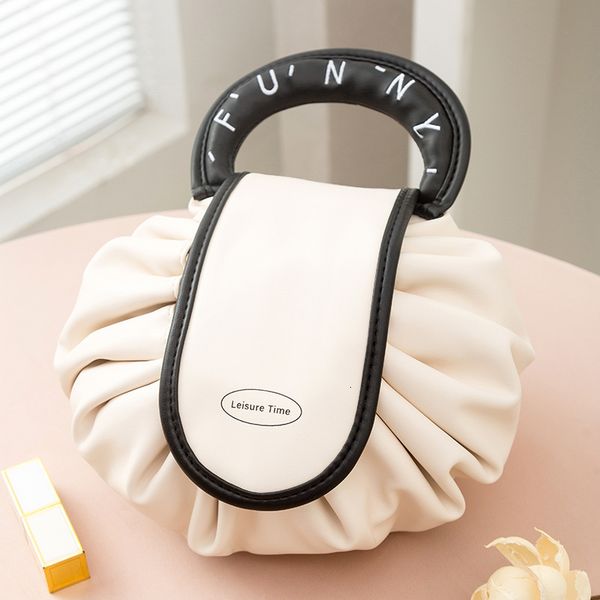 cosmetic bags cases portable leather makeup bag spacious drawstring closure cosmetic bag chic handbag perfect for traveling with skincare to
cosmetic bags cases portable leather makeup bag spacious drawstring closure cosmetic bag chic handbag perfect for traveling with skincare to