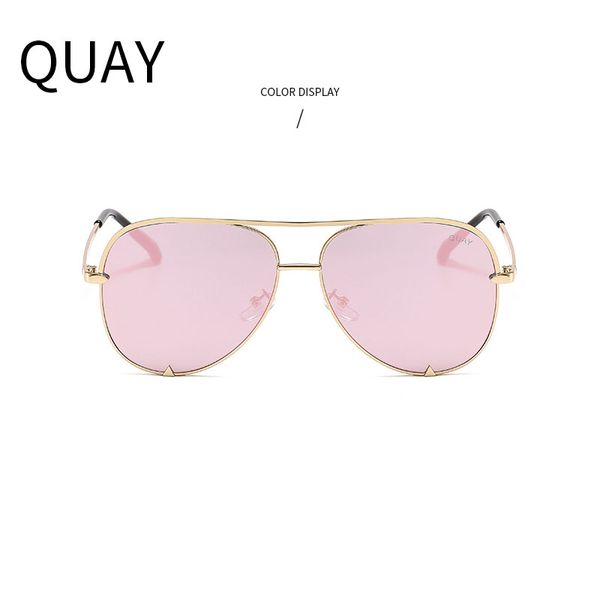 quay europe and the united states fashion sunglasses women dazzling ocean film radiation protection sunglasses high appearance level men, White;black
quay europe and the united states fashion sunglasses women dazzling ocean film radiation protection sunglasses high appearance level men, White;black