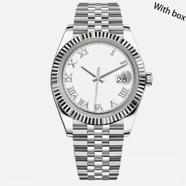 mens automatic mechanical watches 36/41mm full stainless steel luminous waterproof pink women watch 31/28mm couples style classic wristwatch, Slivery;brown
mens automatic mechanical watches 36/41mm full stainless steel luminous waterproof pink women watch 31/28mm couples style classic wristwatch, Slivery;brown