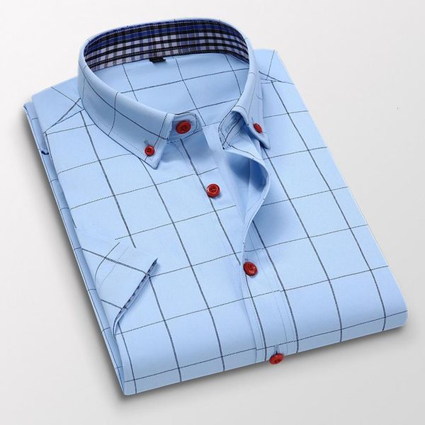 men's dress shirts men business shirt wearresistant quick dry cardigan turndown collar plaid print formal breathable 230826, White;black
men's dress shirts men business shirt wearresistant quick dry cardigan turndown collar plaid print formal breathable 230826, White;black
