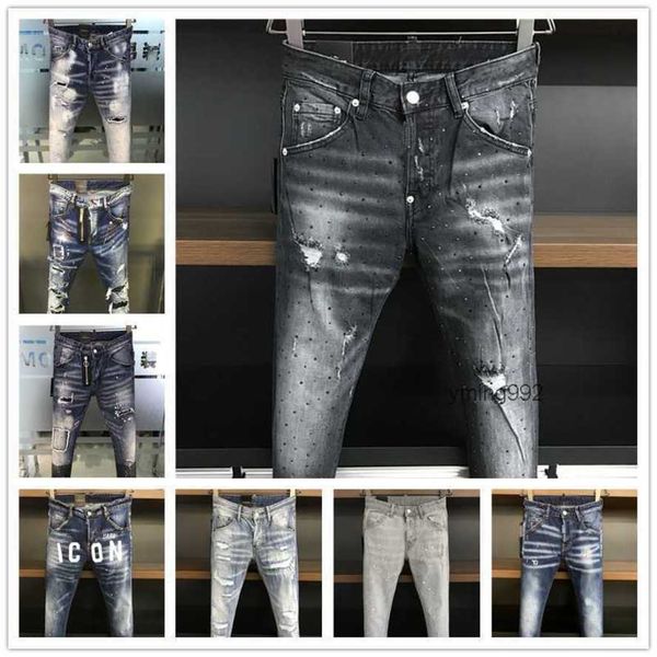 2023 new arrivals d2 mens luxury purple designer denim jeans holes trousers dsquare jeans coolguy biker pants mens clothing 2#ya4b, Blue
2023 new arrivals d2 mens luxury purple designer denim jeans holes trousers dsquare jeans coolguy biker pants mens clothing 2#ya4b, Blue