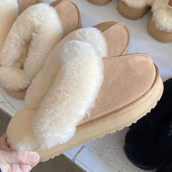luxury brands genuine leather wool slippers for women wearing autumn and winter new fur integrated snow boots with a toe cap and anti slip c, Black
luxury brands genuine leather wool slippers for women wearing autumn and winter new fur integrated snow boots with a toe cap and anti slip c, Black
