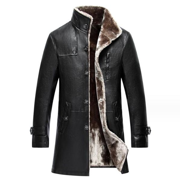 mens clothing genuine sheep leather natural coat winter parka real fur long plush thick oversize sheepskin jackets for man m-4xl, Black
mens clothing genuine sheep leather natural coat winter parka real fur long plush thick oversize sheepskin jackets for man m-4xl, Black
