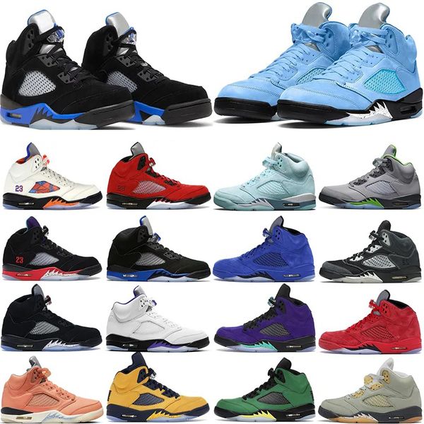 classic jumpman 5s basketball shoes 5 men women unc racer blue aqua green bean concord blue bird oreo metallic sllver raging bull we the tra
classic jumpman 5s basketball shoes 5 men women unc racer blue aqua green bean concord blue bird oreo metallic sllver raging bull we the tra