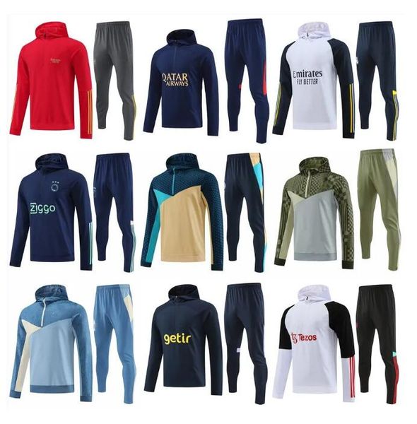 23 24 pairs tracksuits camisetas de football milans real madrids half tracksuit 2023 2024 man set training suit jacket chandal futbol survet, Black
23 24 pairs tracksuits camisetas de football milans real madrids half tracksuit 2023 2024 man set training suit jacket chandal futbol survet, Black