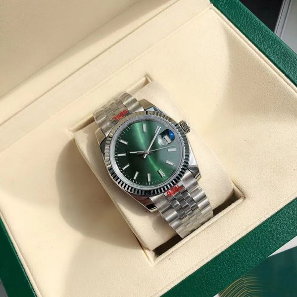 wholesale men's fashion watch 41mm size stainless steel strap sapphire glass green dial and box, Slivery;brown
wholesale men's fashion watch 41mm size stainless steel strap sapphire glass green dial and box, Slivery;brown