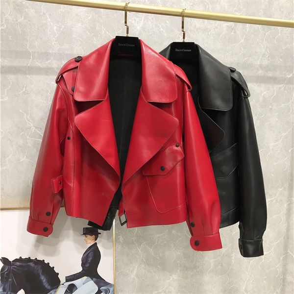 womens jackets sungtin women loose pu leather jacket black soft faux leather jacket street moto biker leather coat jacket lady casual outerw
womens jackets sungtin women loose pu leather jacket black soft faux leather jacket street moto biker leather coat jacket lady casual outerw