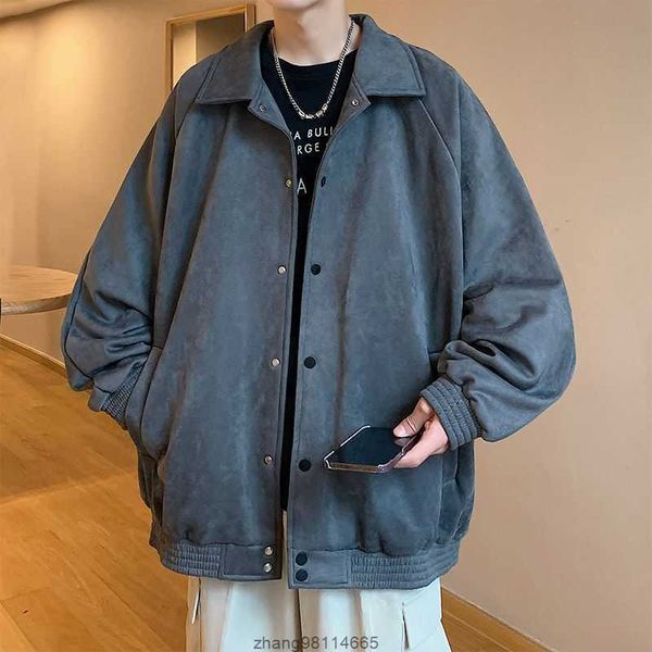 mens jackets deerskin velvet jacket oversize high street spring and autumn sense of vintage versatile fashion brand 230804, Black;brown
mens jackets deerskin velvet jacket oversize high street spring and autumn sense of vintage versatile fashion brand 230804, Black;brown
