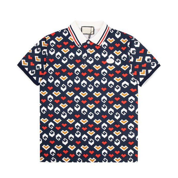 2023 men's fashion printed t-shirt classic letter embroidery short sleeve polo shirt exquisite and elegant style 1l10, Black;brown
2023 men's fashion printed t-shirt classic letter embroidery short sleeve polo shirt exquisite and elegant style 1l10, Black;brown