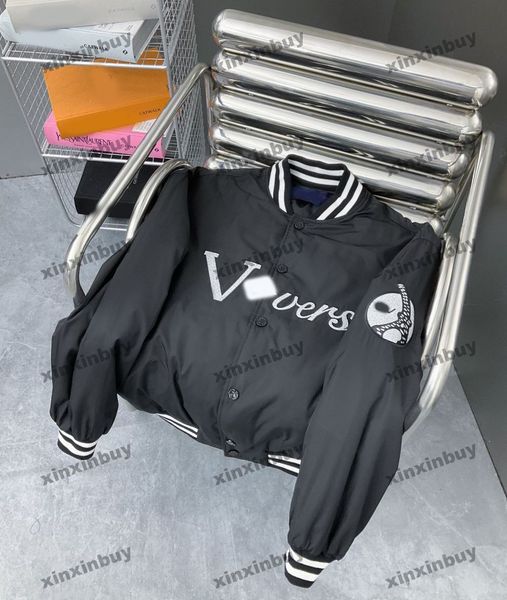 xinxinbuy men designer coat jacket diamond letter embroidery long sleeve women gray black khaki green m-2xl, Black;brown
xinxinbuy men designer coat jacket diamond letter embroidery long sleeve women gray black khaki green m-2xl, Black;brown