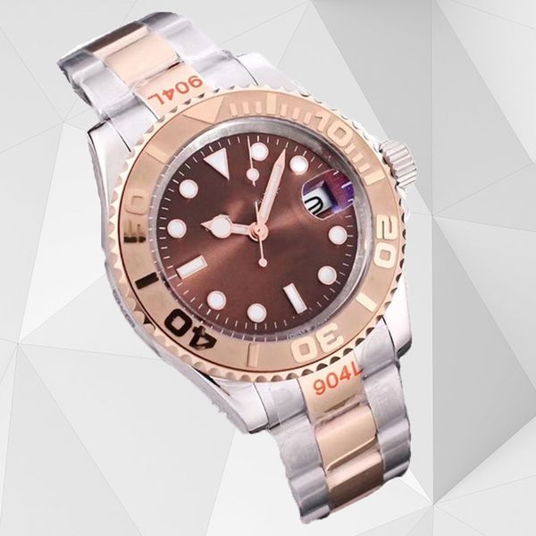 mens watch series brown dial rose gold ceramic bezel two-tone inlaid stainless steel solid solid bracelet automatic movement watches self-wi, Slivery;brown
mens watch series brown dial rose gold ceramic bezel two-tone inlaid stainless steel solid solid bracelet automatic movement watches self-wi, Slivery;brown