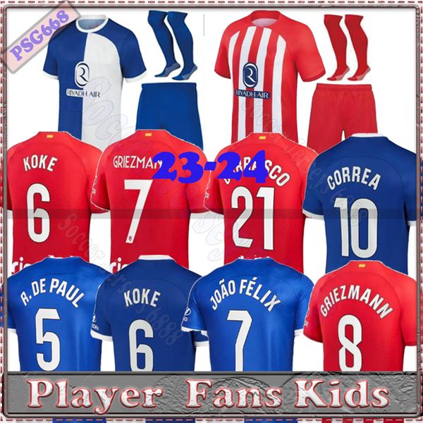 s-4xl fans player atletico madrids soccer jerseys griezmann 23 24 120th anniversary 2023 2024 m.llorente koke saul correa lemar football shi, Black;yellow
s-4xl fans player atletico madrids soccer jerseys griezmann 23 24 120th anniversary 2023 2024 m.llorente koke saul correa lemar football shi, Black;yellow