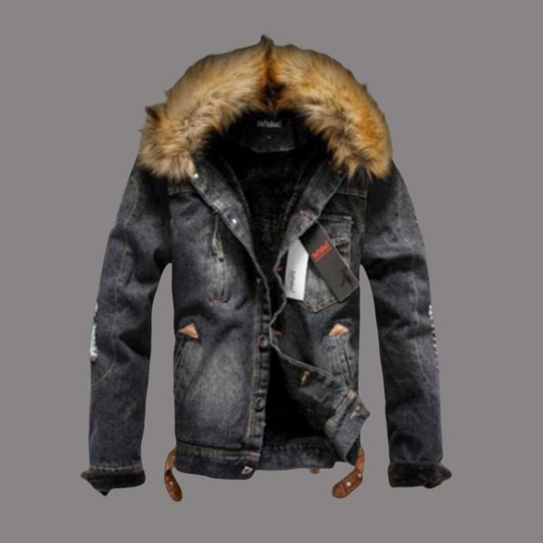 new fashion designer shipping drop new men jeans jacket and coats denim thick warm winter outwear s-4xl, Black;brown
new fashion designer shipping drop new men jeans jacket and coats denim thick warm winter outwear s-4xl, Black;brown