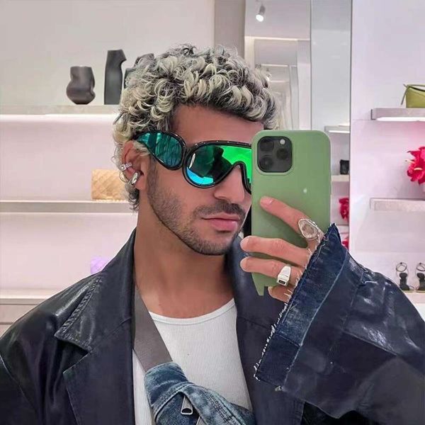 item title stylish avant sunglass garde hip hop cool cyberpunk sunglasses conjoined large frame anti violet for, White;black
item title stylish avant sunglass garde hip hop cool cyberpunk sunglasses conjoined large frame anti violet for, White;black