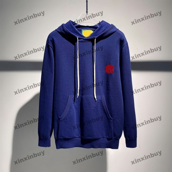 xinxinbuy men women designer sweatshirt paris knitted sweater letter embroidery green gray blue black white s-xl, Black;brown
xinxinbuy men women designer sweatshirt paris knitted sweater letter embroidery green gray blue black white s-xl, Black;brown