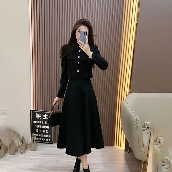 two piece dress unxx skirt suit solid loose casual chic blazers aline pleated long skirts korean style set office lady 230826, White
two piece dress unxx skirt suit solid loose casual chic blazers aline pleated long skirts korean style set office lady 230826, White