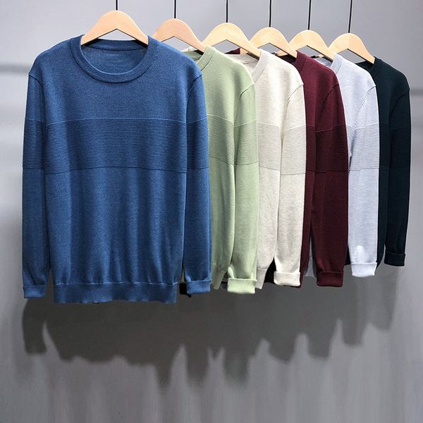 men's sweaters men solid sweater regular oneck casual long sleeve knitted male autumn class design hsm5045 230826, White;black
men's sweaters men solid sweater regular oneck casual long sleeve knitted male autumn class design hsm5045 230826, White;black