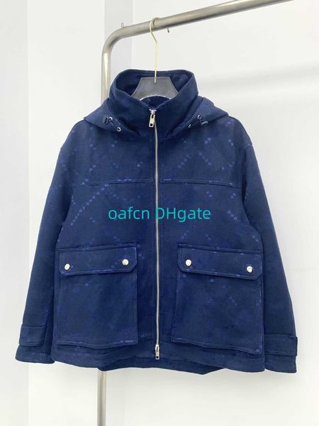 designer men's jacket outdoor windbreaker women's jacket jacquard knitted blended fabric hooded long sleeve jacket symmetric flap, Black;brown
designer men's jacket outdoor windbreaker women's jacket jacquard knitted blended fabric hooded long sleeve jacket symmetric flap, Black;brown