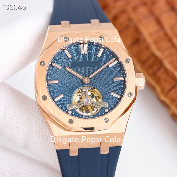 jc factory make 8 style men's watches 26522 41mm manual chain up mechanical watch tourbillon cal.2924 super luminous rubber bracelet wa, Slivery;brown
jc factory make 8 style men's watches 26522 41mm manual chain up mechanical watch tourbillon cal.2924 super luminous rubber bracelet wa, Slivery;brown