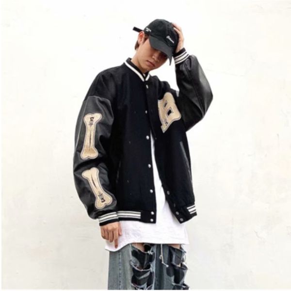 men's jackets men baseball jackets spring long sleeve bomber jacket ins hip hop youth couples jacket men loose coat a0008 230826, Black;brown
men's jackets men baseball jackets spring long sleeve bomber jacket ins hip hop youth couples jacket men loose coat a0008 230826, Black;brown