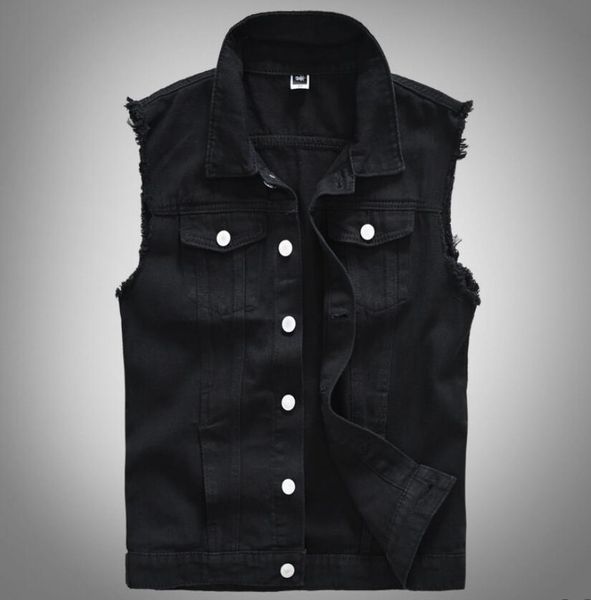 fashion men's vests slim rivet decoration outerwear mens denim coats jacket casual mens black sleeveless vest cnkl011, Black;white
fashion men's vests slim rivet decoration outerwear mens denim coats jacket casual mens black sleeveless vest cnkl011, Black;white