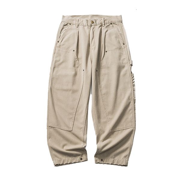 men's tracksuits men cityboy japan streetwear cargo trousers canvas double knee splice loose casual vintage wide leg pants male baggy 2, Gray
men's tracksuits men cityboy japan streetwear cargo trousers canvas double knee splice loose casual vintage wide leg pants male baggy 2, Gray
