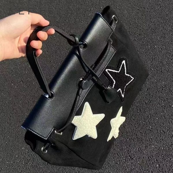 school bags 2023 black star pattern back pack pu leather korean fashion backpack women for teenagers girls luxury backpacks 230826
school bags 2023 black star pattern back pack pu leather korean fashion backpack women for teenagers girls luxury backpacks 230826