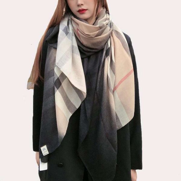 scarf spring and autumn gradually changing plaid cotton linen travel sunscreen shawl tide, Blue;gray
scarf spring and autumn gradually changing plaid cotton linen travel sunscreen shawl tide, Blue;gray