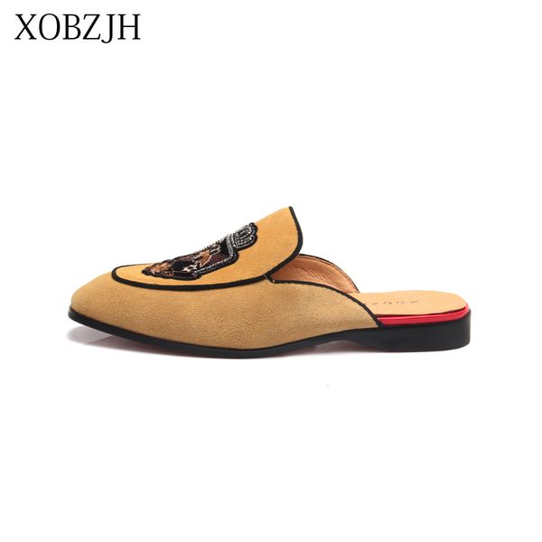 dress shoes xobzjh men handmade leisure style man summer party yellow flats leather loafers size 230826, Black
dress shoes xobzjh men handmade leisure style man summer party yellow flats leather loafers size 230826, Black
