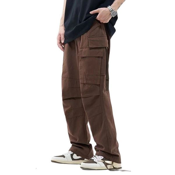 men's pants fashion pocket casual cargo loose straight trousers seasons male bottoms xl coffee black 230826
men's pants fashion pocket casual cargo loose straight trousers seasons male bottoms xl coffee black 230826