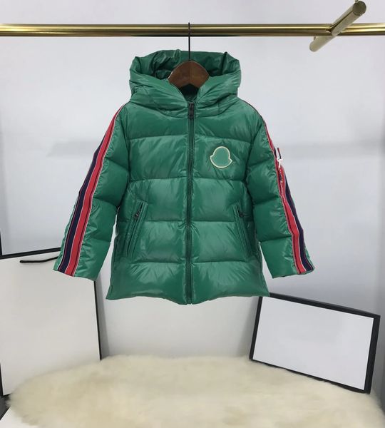 kids coats kid designer baby clothe coat jacket green down jackets with ribbon splicing outwear warm winter italy brand 90-150cm, Blue;gray
kids coats kid designer baby clothe coat jacket green down jackets with ribbon splicing outwear warm winter italy brand 90-150cm, Blue;gray