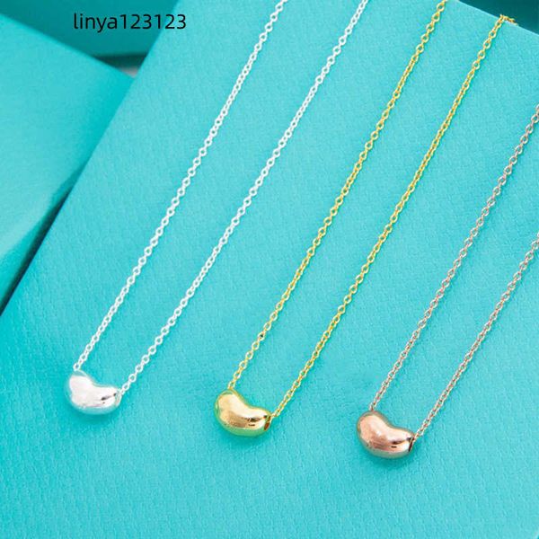 beans pendant necklace with diamonds designer jewelry womens doudou necklaces as gift with blue box, Silver
beans pendant necklace with diamonds designer jewelry womens doudou necklaces as gift with blue box, Silver
