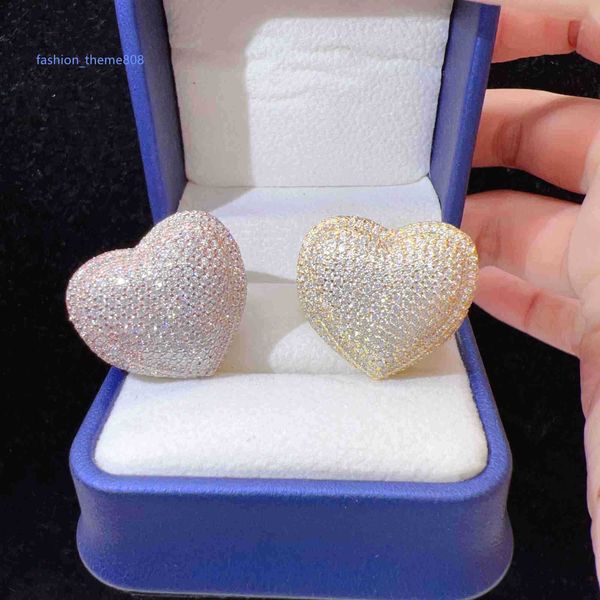 luxury hip hop silver 925 rings fine jewelry iced out moissanite diamond men gold plated fashion heart ring
luxury hip hop silver 925 rings fine jewelry iced out moissanite diamond men gold plated fashion heart ring