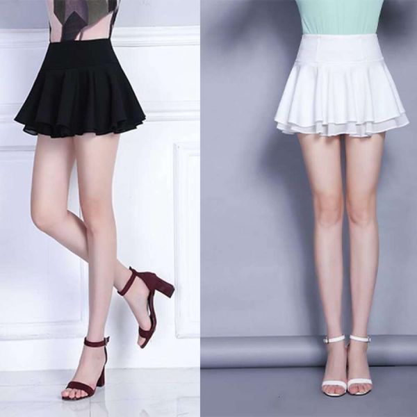 spring and autumn skirts dance slim high waist half skirt mini bottom pants womens a word anti revealing fluffy, Black
spring and autumn skirts dance slim high waist half skirt mini bottom pants womens a word anti revealing fluffy, Black