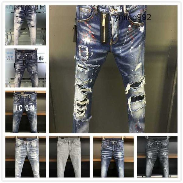 2023 new arrivals d2 mens luxury purple designer denim jeans holes trousers dsquare jeans coolguy biker pants mens clothing 2#q6eq, Blue
2023 new arrivals d2 mens luxury purple designer denim jeans holes trousers dsquare jeans coolguy biker pants mens clothing 2#q6eq, Blue