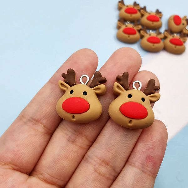 charms 10ps christmas deer cute resin charms for jewelry making craft diy pendants earrings bracelets handmade animals craft c649 230826, Bronze;silver
charms 10ps christmas deer cute resin charms for jewelry making craft diy pendants earrings bracelets handmade animals craft c649 230826, Bronze;silver