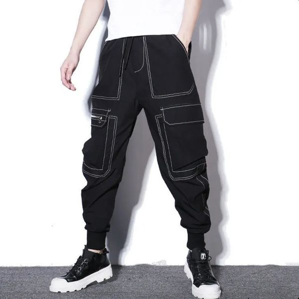 men's pants hip hop cargo men in y2k harajuku streetwear unique luxury brand trousers joggers baggy sweatpants 230826, Black
men's pants hip hop cargo men in y2k harajuku streetwear unique luxury brand trousers joggers baggy sweatpants 230826, Black