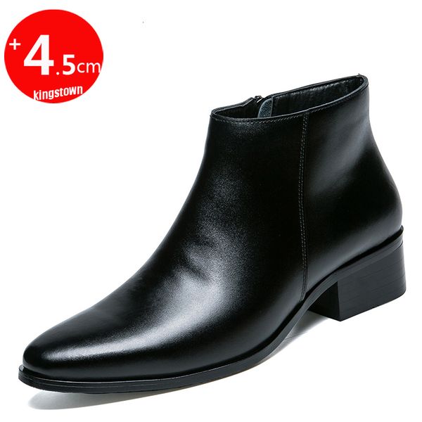 boots chelsea leather men ankle shoes wedding dress formal man business winter warm slipon zip height increase sole 5cm 230826, Black
boots chelsea leather men ankle shoes wedding dress formal man business winter warm slipon zip height increase sole 5cm 230826, Black