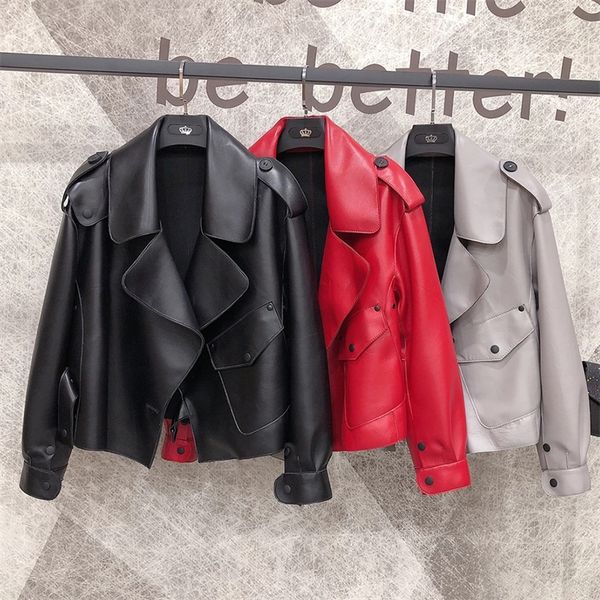 womens jackets sungtin women loose pu leather jacket black soft faux leather jacket street moto biker leather coat jacket lady casual outerw
womens jackets sungtin women loose pu leather jacket black soft faux leather jacket street moto biker leather coat jacket lady casual outerw