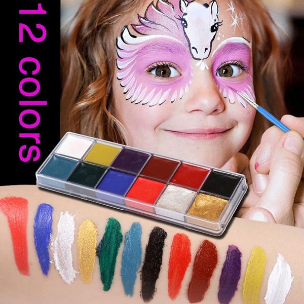 body paint professional face body 12 colors oil painting paint pigment for beauty kit makeup cosmetic supplies 230826
body paint professional face body 12 colors oil painting paint pigment for beauty kit makeup cosmetic supplies 230826