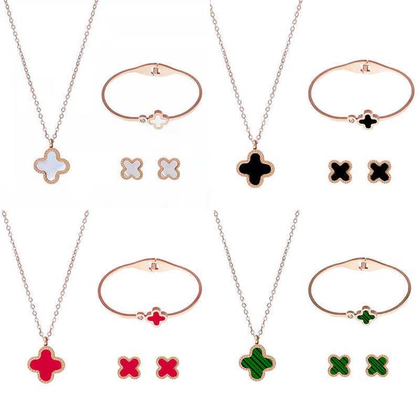 designer bracele vcat fashion pendant luxury jewelry diamond gold necklace ring clover women korean titanium steel simple fashion earrings n, Silver
designer bracele vcat fashion pendant luxury jewelry diamond gold necklace ring clover women korean titanium steel simple fashion earrings n, Silver