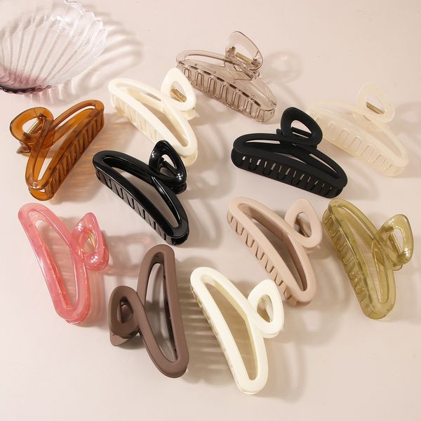 strong hold hair claw round clips for women girls hair accessories thick thin hair nonslip matte frosting big clips 2495, Slivery;white
strong hold hair claw round clips for women girls hair accessories thick thin hair nonslip matte frosting big clips 2495, Slivery;white